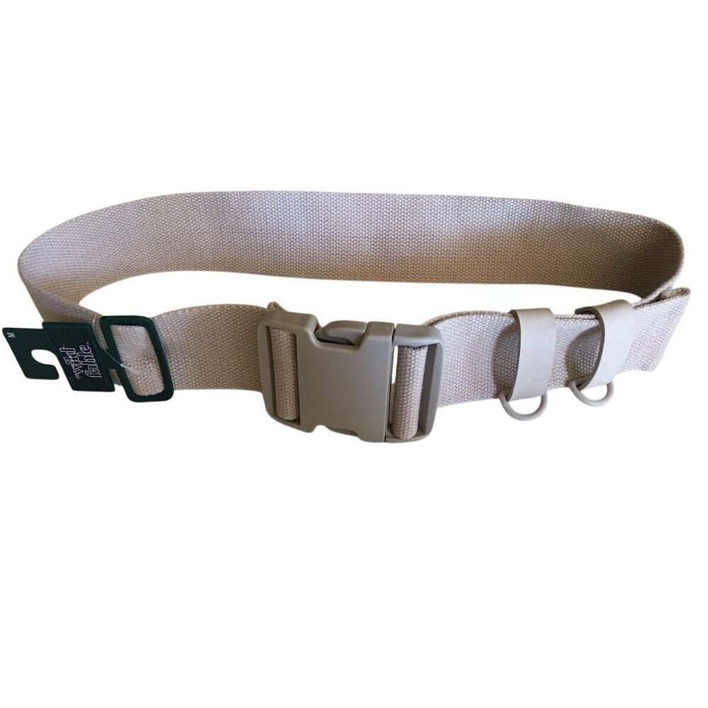 Women's Wide Seat Buckle Belt - Wild Fable Tan M - Picture 5 of 5